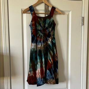 Tie-Dye Sleeveless Dress